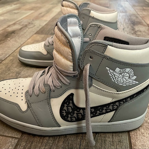 high top dior jordans